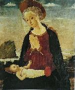 Alesso Baldovinetti Virgin and Child painting
